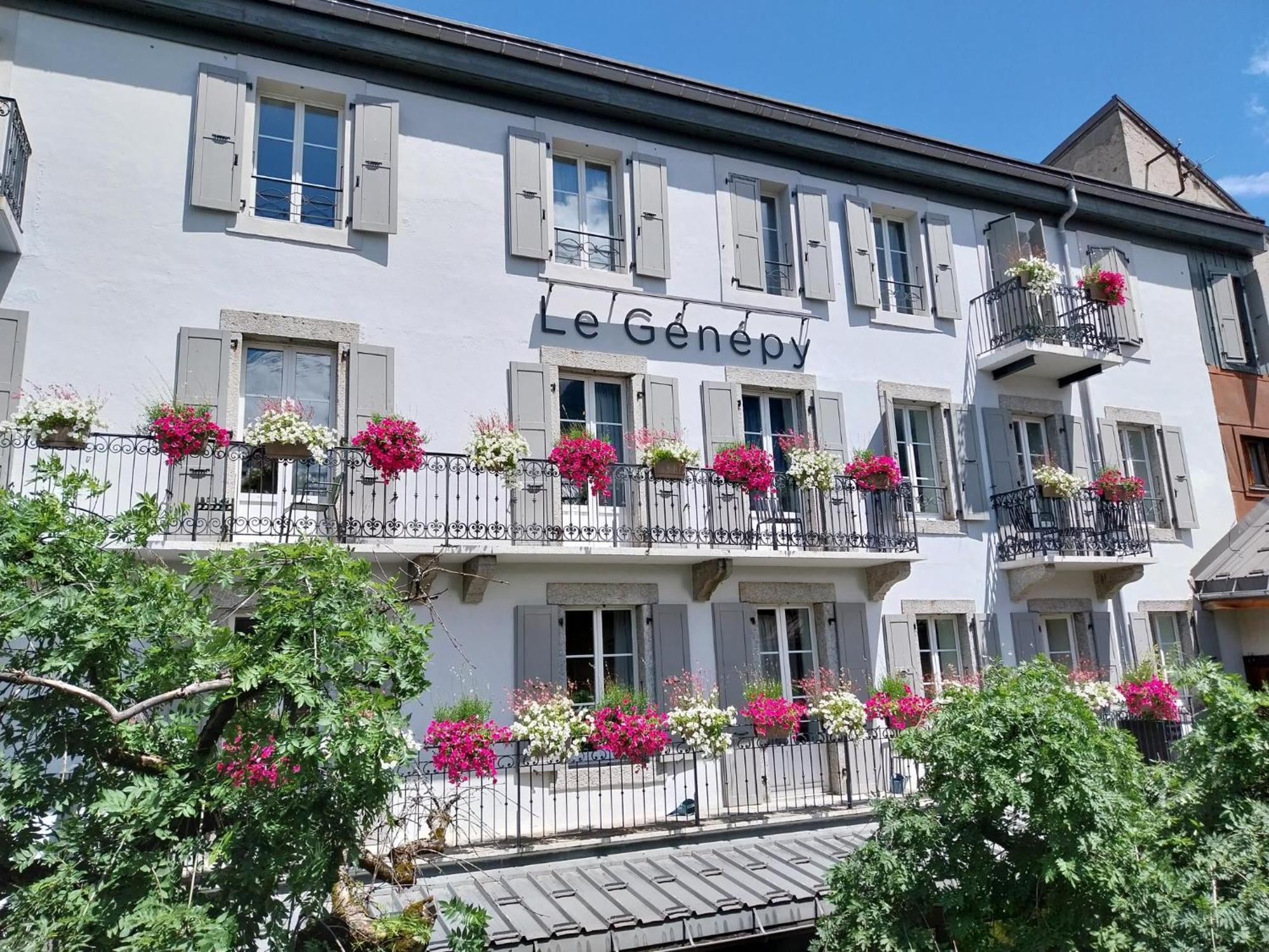 Le Genepy - Appart'Hotel De Charme Шамоні Екстер'єр фото