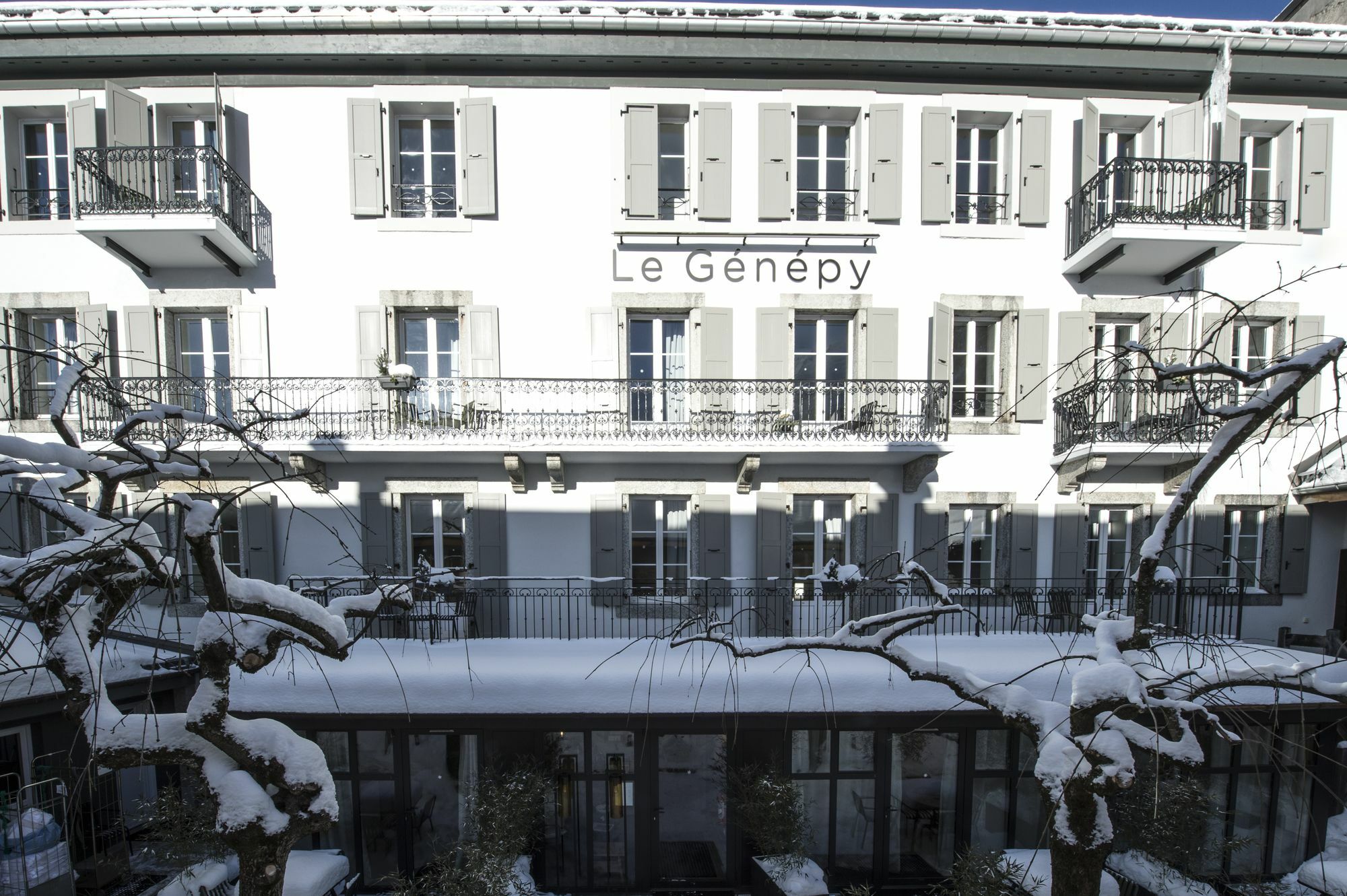 Le Genepy - Appart'Hotel De Charme Шамоні Екстер'єр фото